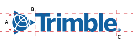 Trimble Logo with Spacing