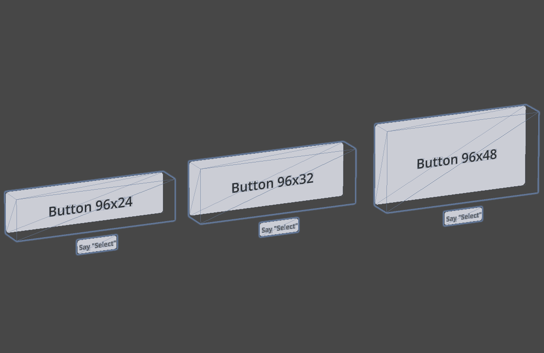 Rectangular Buttos Classic